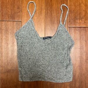 Brandy Melville Peppered Knit Tank Top One Size (S-M)